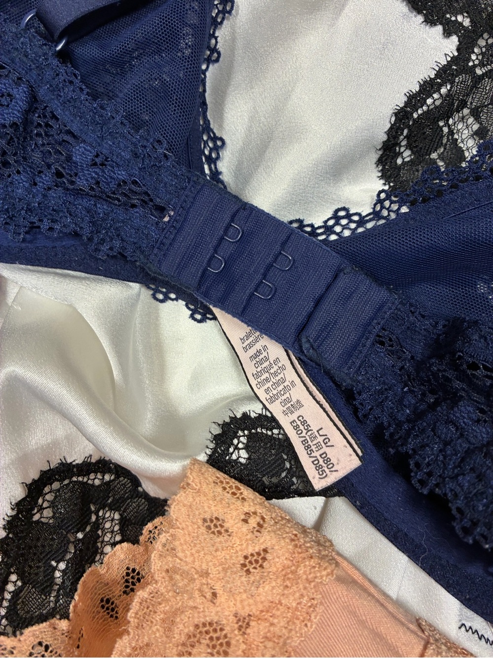 Victoria Secret 7 Piece Bundle Items 2 Satin Slips Camisole Shorts Panties - Picture 14 of 16